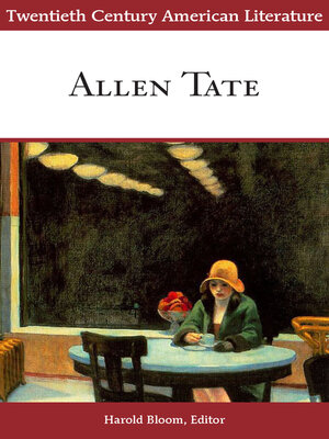 cover image of Allen Tate